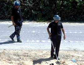 العثورعلى مخزن أسلحة في نابلس تابع للجيش الاردني صورة رقم 1