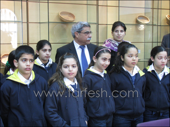 لقاء بين طلاب مدرسة 