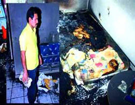 ادّعت أنها حامل منه..ضربها على رأسها وأضرم النار بها وهرب! صورة رقم 1 ادّعت أنها حامل منه..ضربها على رأسها وأضرم النار بها وهرب! صورة رقم 1