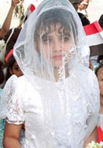 زواج القاصرات بمثابة عودة لثقافة زواج القاصرات بمثابة عودة لثقافة