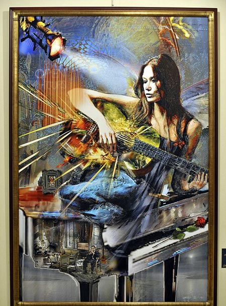 انتقادات ساخرة للوحات ساركوزي وزوجته لهبوط مستواها الفني! صورة رقم 2 انتقادات ساخرة للوحات ساركوزي وزوجته لهبوط مستواها الفني! صورة رقم 2