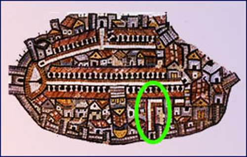 إكتشاف شارع في القدس عمره 1500 عام ظهر بخريطة مادبا  صورة رقم 6