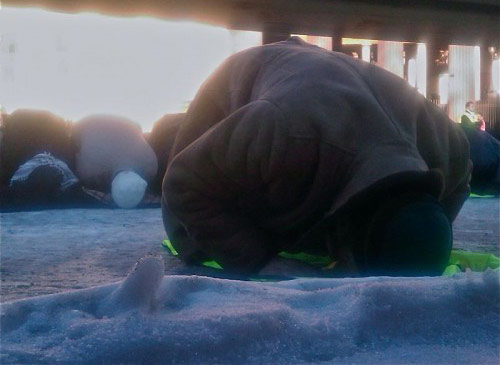 أوسلو: إحتجاج 3000 مسلم على الرسوم المسيئة للرسول        صورة رقم 5