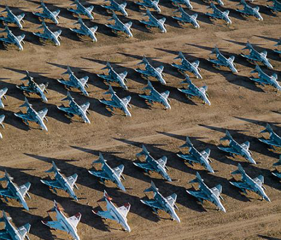 أين تدفن الطائرات: غوغل  يكشف أكبر مقبرة للطائرات في العالم  صورة رقم 3