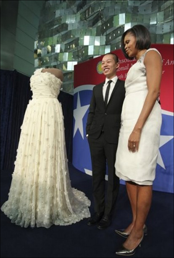 فستان ميشيل اوباما في المتحف الوطني للتاريخ الامريكي!  صورة رقم 2