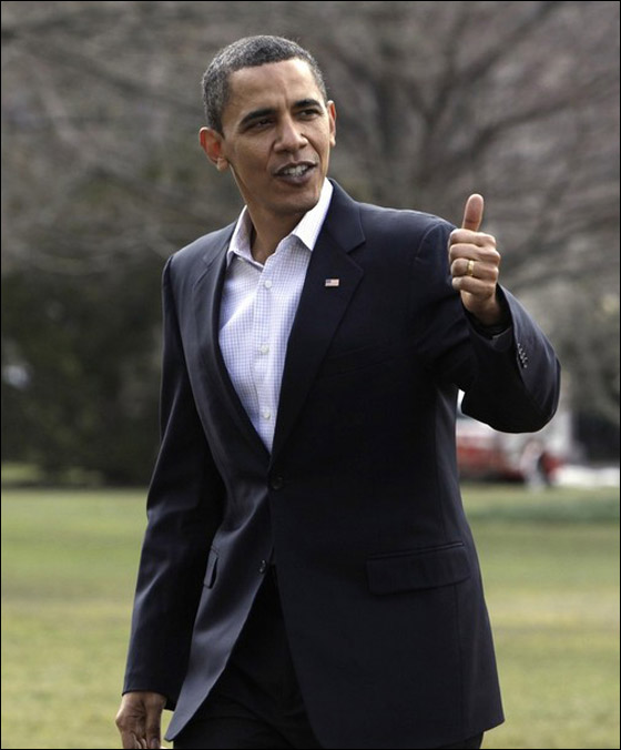 ما هي نتيجة أول فحص طبي خضع له أوباما منذ توليه منصبه؟؟   صورة رقم 4