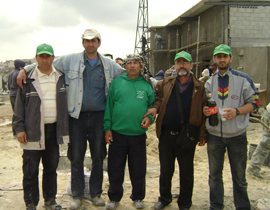 إتمام بناء مسجد بمساحة 400 متر خلال خمسة أيام     صورة رقم 1