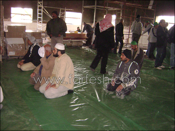 إتمام بناء مسجد بمساحة 400 متر خلال خمسة أيام     صورة رقم 12