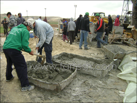 إتمام بناء مسجد بمساحة 400 متر خلال خمسة أيام     صورة رقم 13