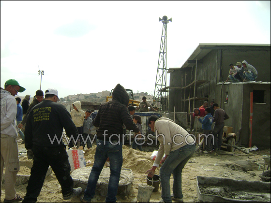 إتمام بناء مسجد بمساحة 400 متر خلال خمسة أيام     صورة رقم 20