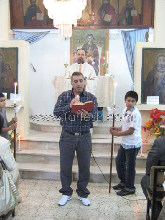 قداس الفصح في كنيسة إقرث المُهجَّرة  صورة رقم 6