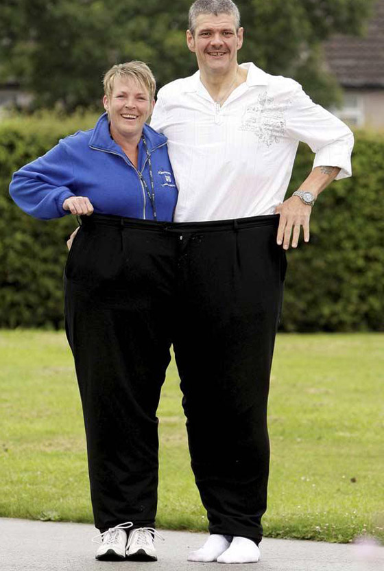 خفض وزنه بـ 159 كغم ليشارك في سباق ماراثون!!        صورة رقم 5