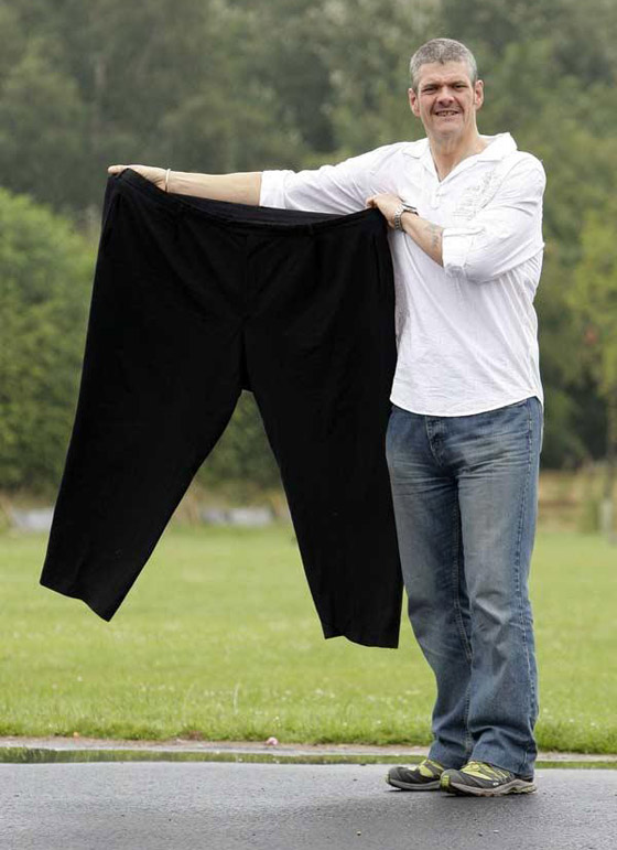 خفض وزنه بـ 159 كغم ليشارك في سباق ماراثون!!        صورة رقم 7