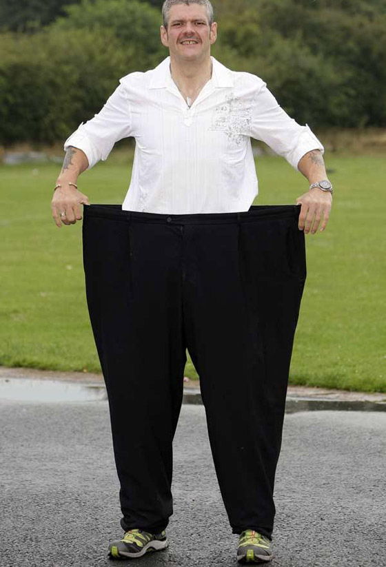 خفض وزنه بـ 159 كغم ليشارك في سباق ماراثون!!        صورة رقم 4