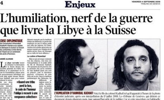 الصور المسيئة لنجل القذافي جعلته يكسب القضية ضد جنيف  صورة رقم 3