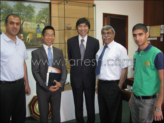 رئيس بلدية الناصرة يطلع السفير الياباني على أوضاع المواطنين  صورة رقم 3