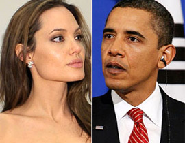 أنجلينا جولي ترفض دعوة أوباما للعشاء لأنه ممل وسخيف!!  صورة رقم 1