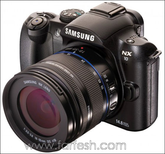 Samsung تطلق الكاميرا NX10 وتدخل عصر كاميرات DSLR  صورة رقم 2
