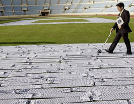 كوفية تجاوز طولها 6500 متر تغطي لبنان وتدخل غينيس  صورة رقم 1