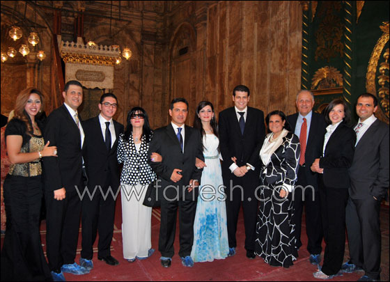 مسلسلات اون لاين ينقل لكم صور عقد قران داليا محمد ثروت وسط حضور فني سياسي  صورة رقم 16