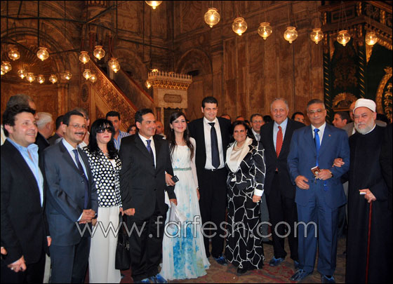 مسلسلات اون لاين ينقل لكم صور عقد قران داليا محمد ثروت وسط حضور فني سياسي  صورة رقم 19