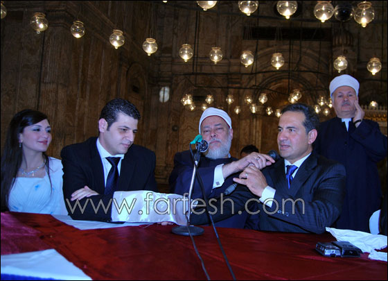 مسلسلات اون لاين ينقل لكم صور عقد قران داليا محمد ثروت وسط حضور فني سياسي  صورة رقم 22