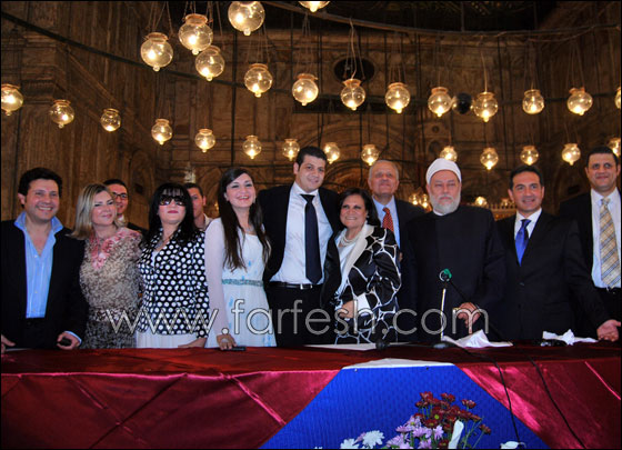 مسلسلات اون لاين ينقل لكم صور عقد قران داليا محمد ثروت وسط حضور فني سياسي  صورة رقم 17