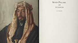 العثور على رسالة مفقودة للورانس العرب داخل نسخة من كتبه!! صورة رقم 1 العثور على رسالة مفقودة للورانس العرب داخل نسخة من كتبه!! صورة رقم 1