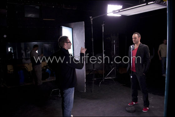 الفنان أحمد الشريف يصوّر 