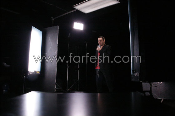 الفنان أحمد الشريف يصوّر 