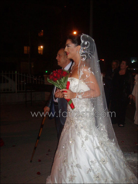 مسلسلات اون لاين ينقل لكم صور من حفل زفاف ليلى اسكندر (نجمة ستار أكاديمي 1)  صورة رقم 11