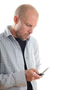 انفصال زوجين بسبب رسائل 