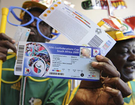 أفريقيا تشن حملة على تذاكر المونديال غير القانونية! صورة رقم 1