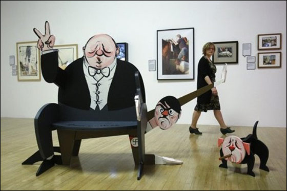 من شوّه صورة الراحل تشرشل واخفى السيجار؟؟  صورة رقم 3