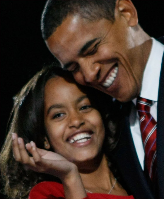 اوباما: الابوة عندي اهم من الرئاسة!  صورة رقم 1