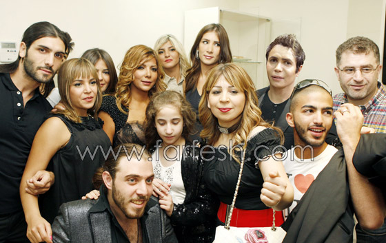 صور لأصالة ومحمد رمضان في افتتاح صالون جو رعد        صورة رقم 12