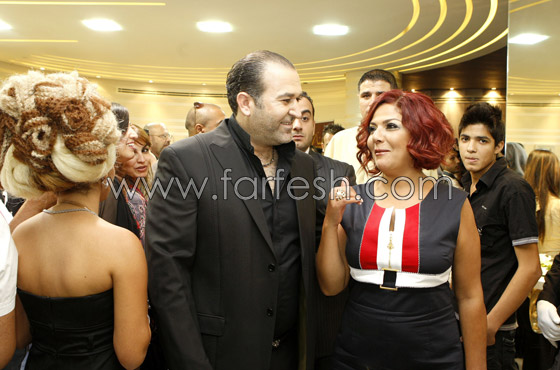 صور لأصالة ومحمد رمضان في افتتاح صالون جو رعد        صورة رقم 15