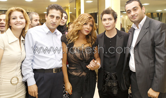 صور لأصالة ومحمد رمضان في افتتاح صالون جو رعد        صورة رقم 16