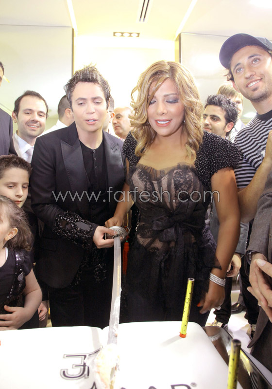 صور لأصالة ومحمد رمضان في افتتاح صالون جو رعد        صورة رقم 18