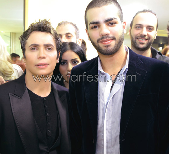 صور لأصالة ومحمد رمضان في افتتاح صالون جو رعد        صورة رقم 9