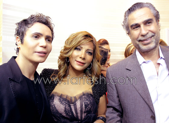 صور لأصالة ومحمد رمضان في افتتاح صالون جو رعد        صورة رقم 8