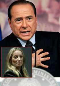 شقراء برلسكوني تثير التساؤلات في إجتماعات العشرين!!  صورة رقم 1