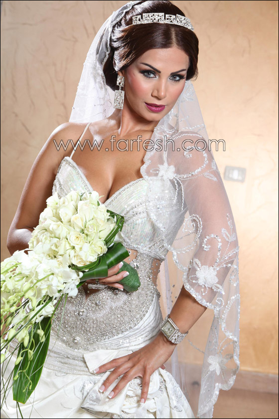 مسلسلات اون لاين ينقل لكم صور زفاف النجمة هدى حداد     صورة رقم 4