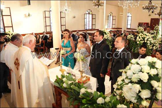 مسلسلات اون لاين ينقل لكم صور زفاف النجمة هدى حداد     صورة رقم 15