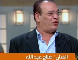 إصابة الفنان صلاح عبد الله بجلطة في المخ تصيبه بشلل نصفي صورة رقم 1