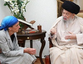 بريطانيا تحذف رثاءً كتبته سفيرتها للمرجع الشيعي فضل الله صورة رقم 1 بريطانيا تحذف رثاءً كتبته سفيرتها للمرجع الشيعي فضل الله صورة رقم 1