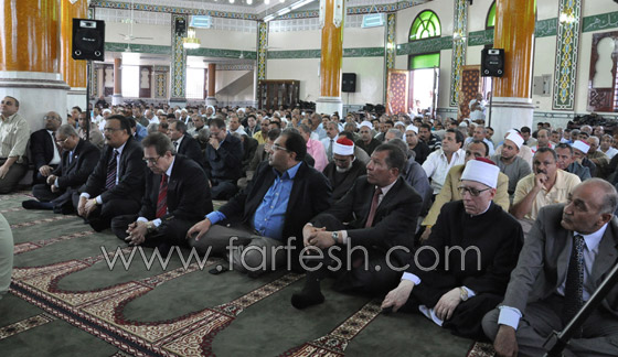 المخرج خالد يوسف يشارك في افتتاح مسجد بكفر شكر صورة رقم 6 المخرج خالد يوسف يشارك في افتتاح مسجد بكفر شكر صورة رقم 6