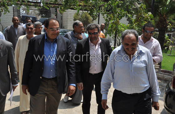 المخرج خالد يوسف يشارك في افتتاح مسجد بكفر شكر صورة رقم 10 المخرج خالد يوسف يشارك في افتتاح مسجد بكفر شكر صورة رقم 10