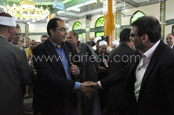 المخرج خالد يوسف يشارك في افتتاح مسجد بكفر شكر صورة رقم 3 المخرج خالد يوسف يشارك في افتتاح مسجد بكفر شكر صورة رقم 3