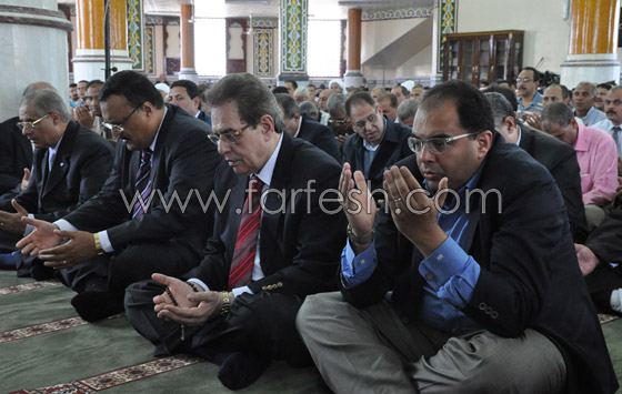 المخرج خالد يوسف يشارك في افتتاح مسجد بكفر شكر صورة رقم 2 المخرج خالد يوسف يشارك في افتتاح مسجد بكفر شكر صورة رقم 2